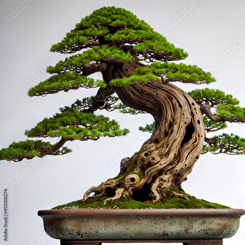 Fusion of Ancient Nature and Japanese Serenity: Bonsai Meets Nature Aquarium
