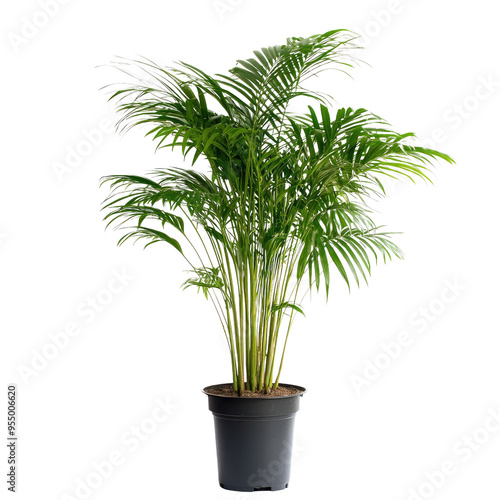 Areca Palm on transparent background