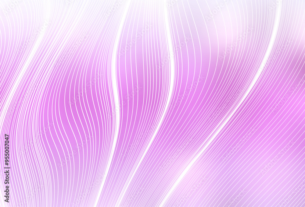 Obraz premium Light Pink vector glossy abstract background.