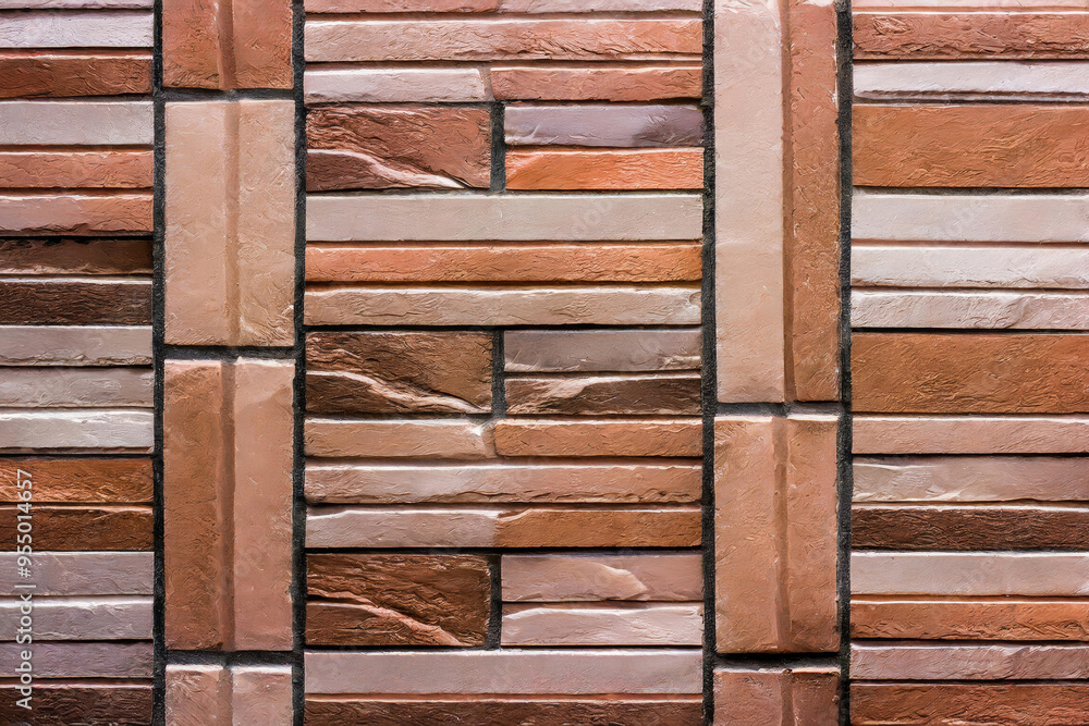 Abstract colored and textured tile pattern background Abstract colored and textured tile pattern background