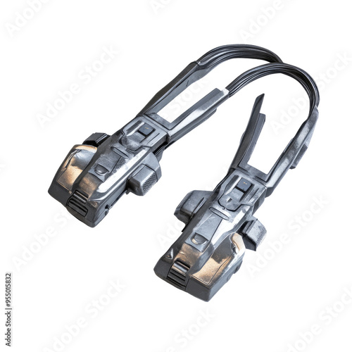 Metal detectors on Transparent background