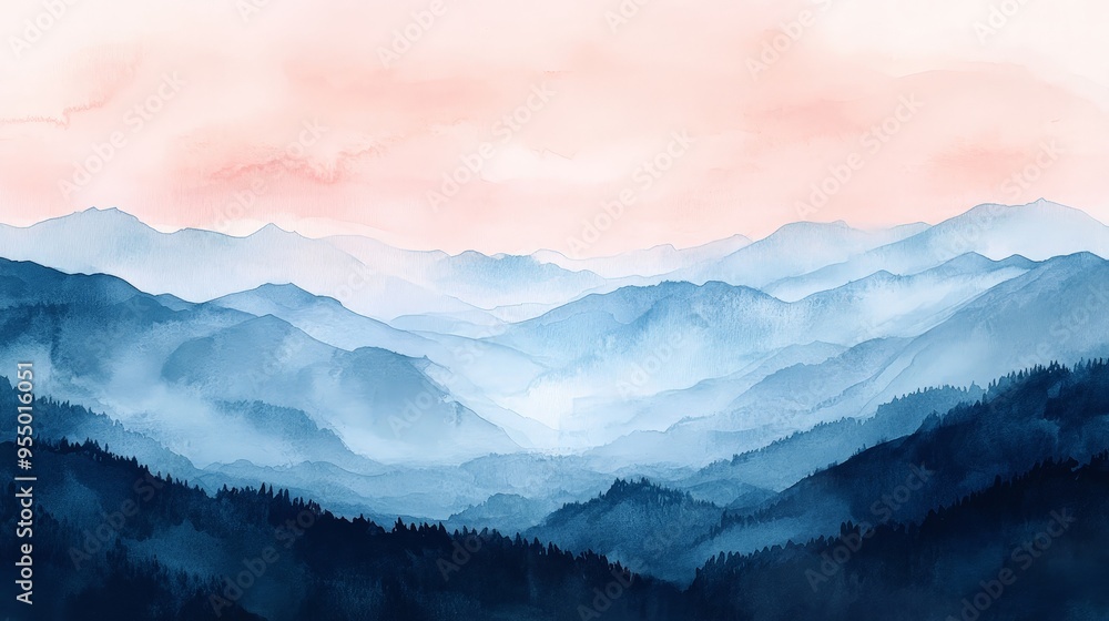 Soft Pastel Abstract Watercolor Background Soft Pastel Abstract Watercolor Background