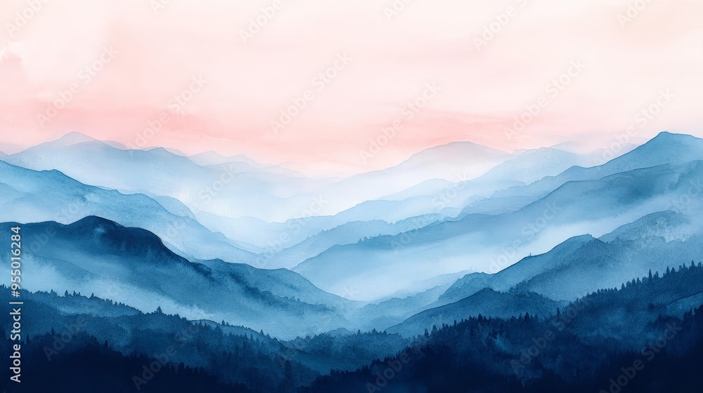 Soft Pastel Abstract Watercolor Background Soft Pastel Abstract Watercolor Background