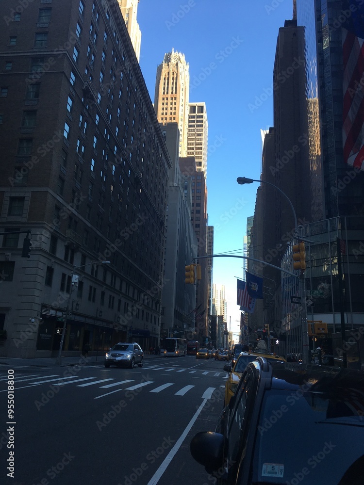 Fototapeta premium Calle New Yorkina