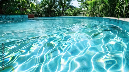 Sparkling Pool Water