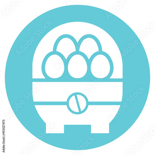 Egg, cooker, kitchenware icon