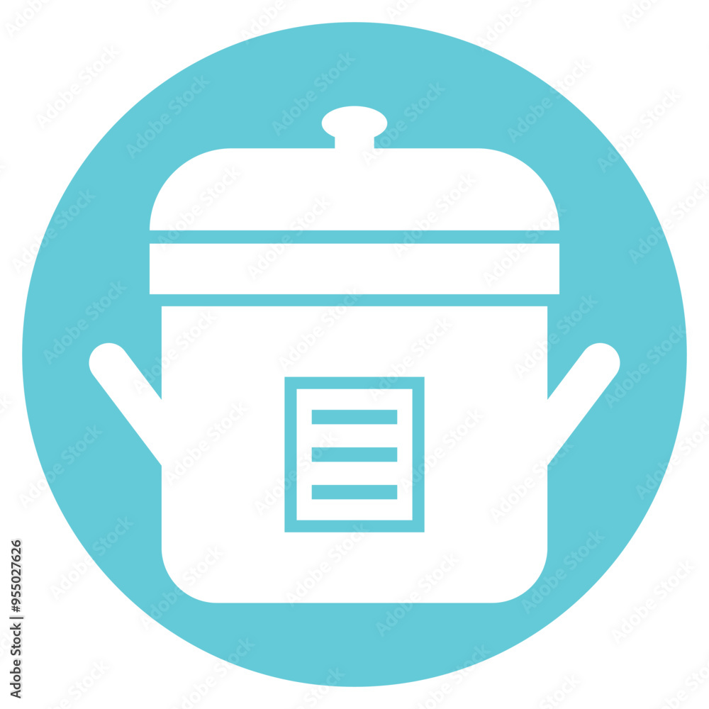 Rice, cooker, kitchenware icon Rice, cooker, kitchenware icon