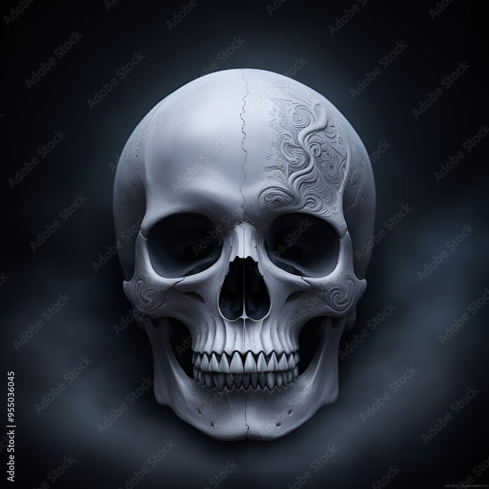 Fototapeta premium skull of the person