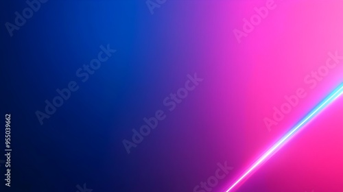 Vibrant Futuristic Gradient Background with Glowing Effect in Neon Pink and Electric Blue