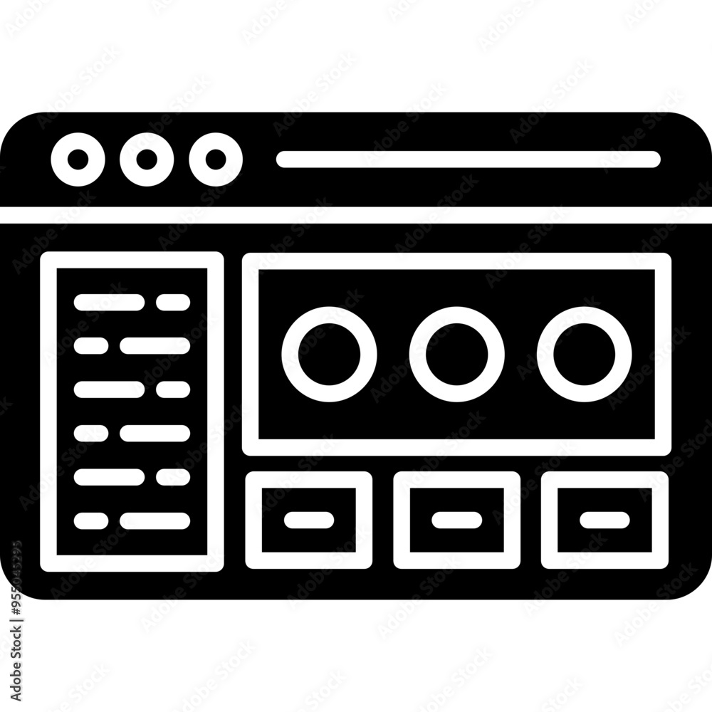 Web Design Icon Web Design Icon