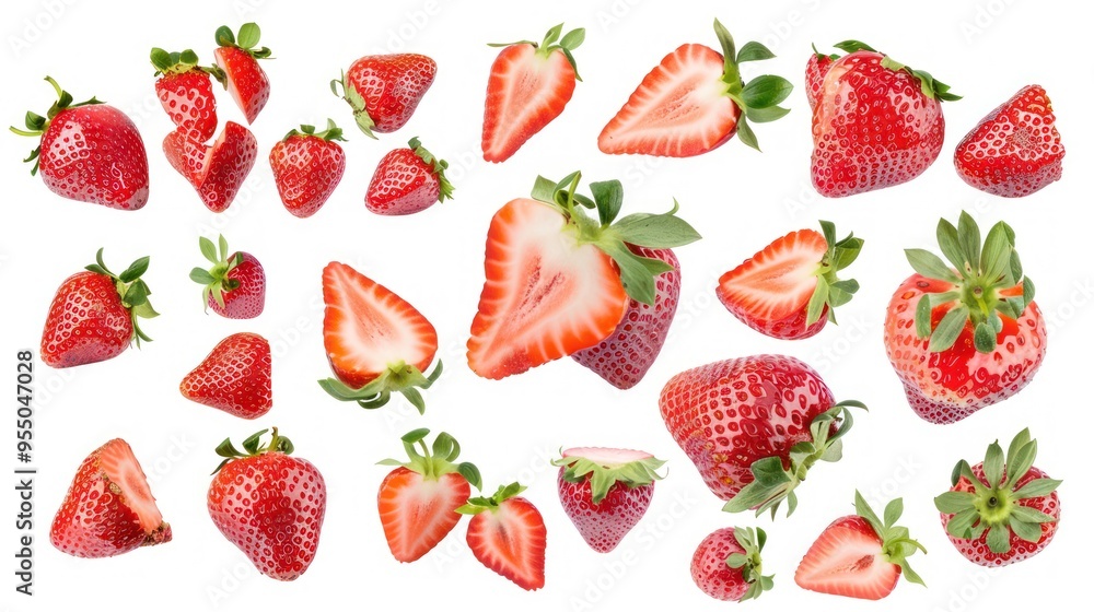 Floating Strawberries Floating Strawberries