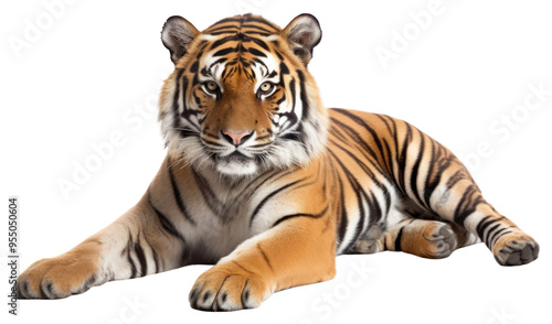 PNG Wildlife animal mammal tiger. photo