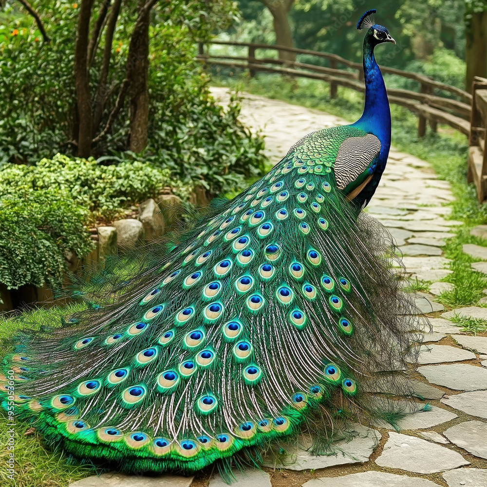 Obraz premium Pfau