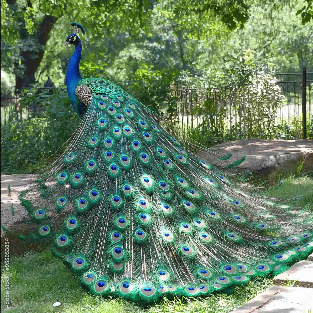Obraz premium Pfau