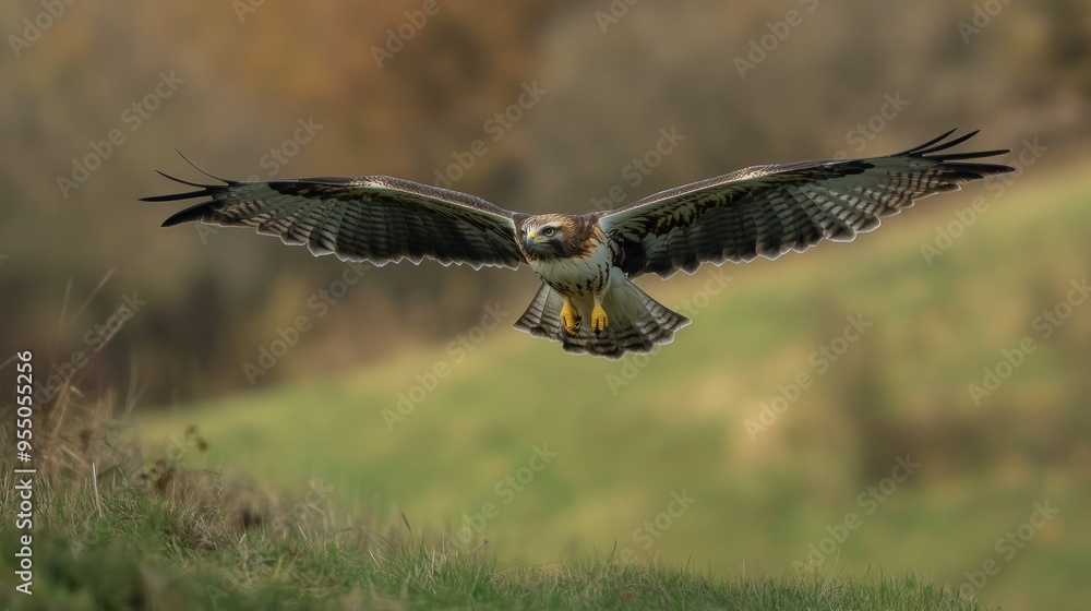 Obraz premium Hawk in Flight