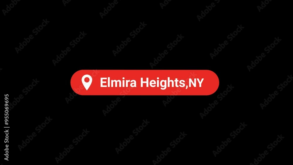 Elmira Heights ny Location title Animation Elmira Heights ny Location title Animation