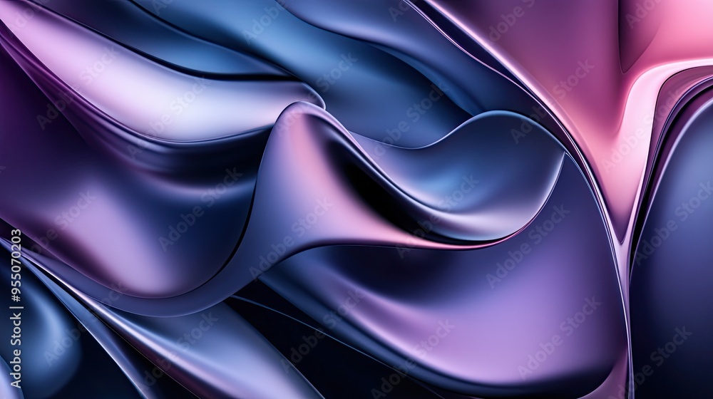 3D abstract shapes with soft reflections and subtle gradients, creating an elegant and modern background design 3D abstract shapes with soft reflections and subtle gradients, creating an elegant and modern background design