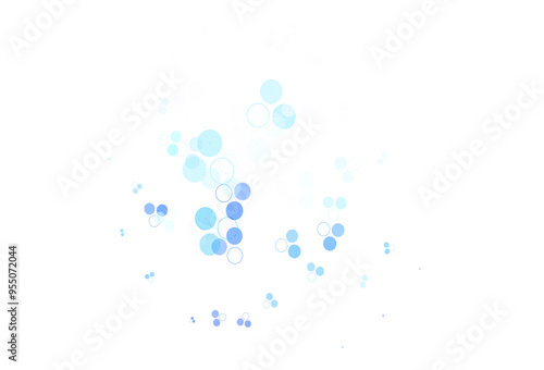 Light BLUE vector layout with circle shapes.