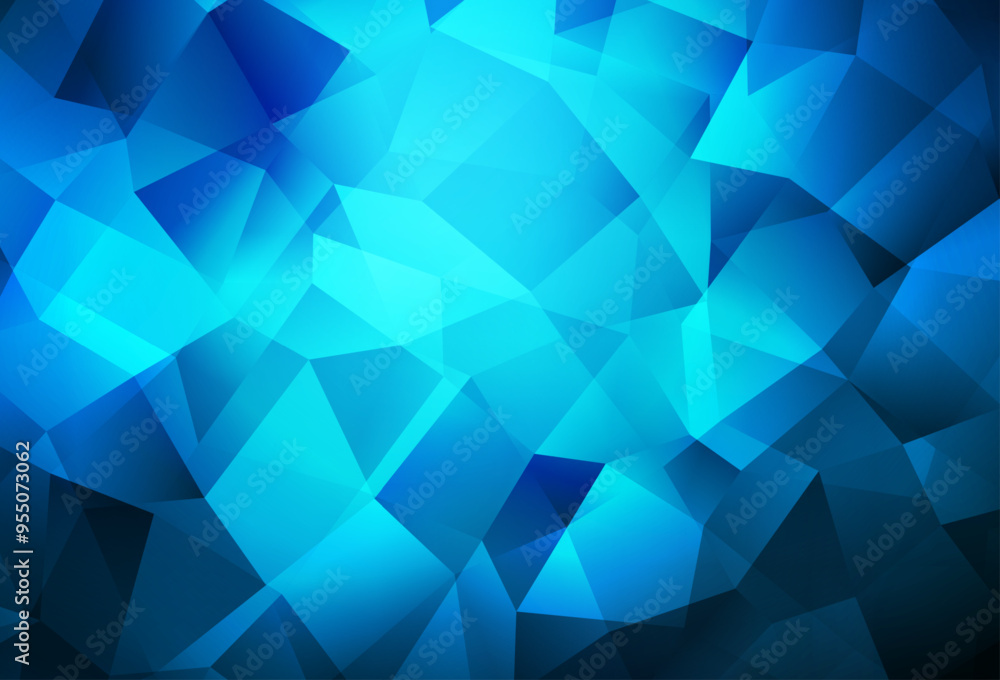 Dark BLUE vector low poly texture. Dark BLUE vector low poly texture.