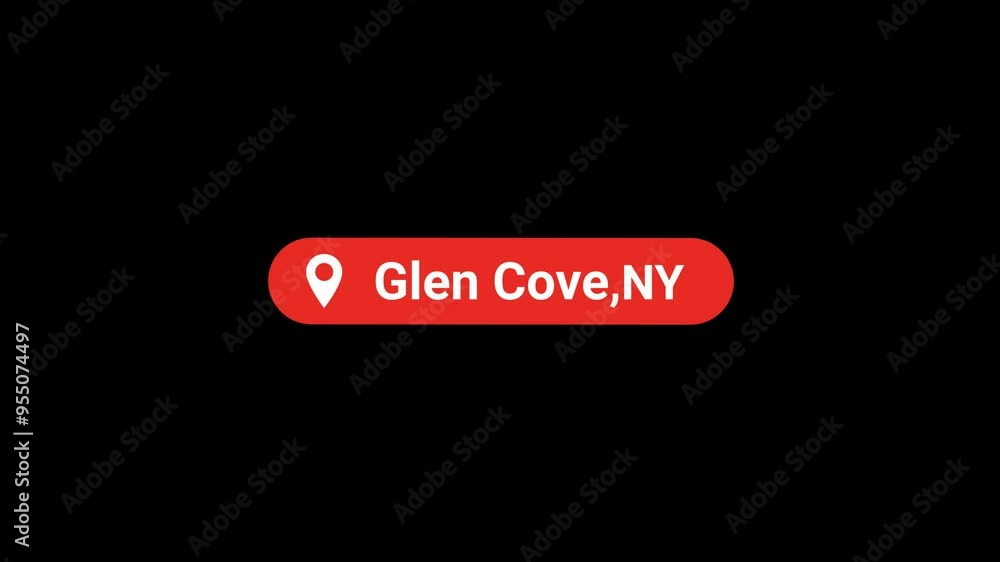 Glen cove ny Location title Animation Glen cove ny Location title Animation