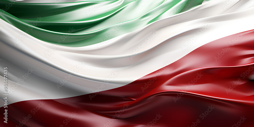 Waving flag illustration for Independence Day banners and posters. Waving flag illustration for Independence Day banners and posters.