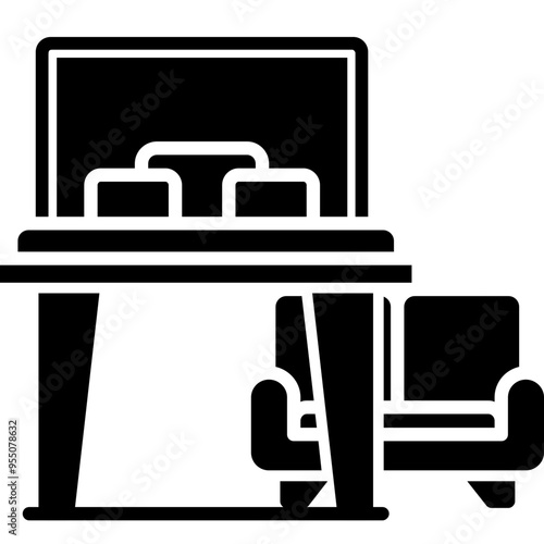 Loft Bed Icon
