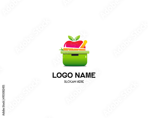 Wallpaper Mural vegetable logo.eps Torontodigital.ca