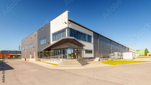 Network servers in a data center. Tier III carrier neutral data center. Server rooms.