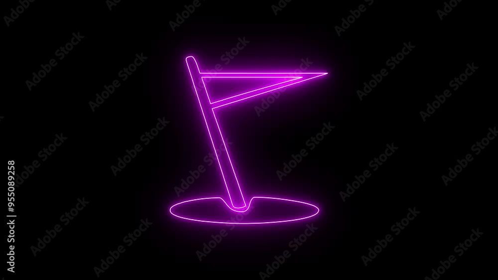 Flag icon animation on background. Flag icon animation on background.