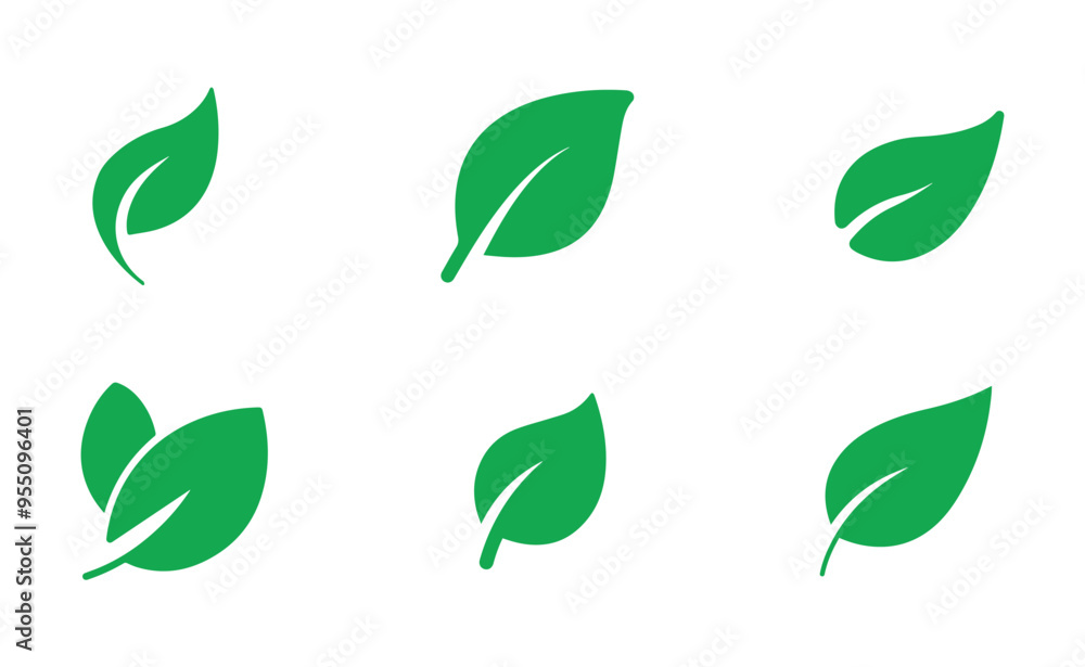 Leaf Icons and Symbols Leaf Icons and Symbols