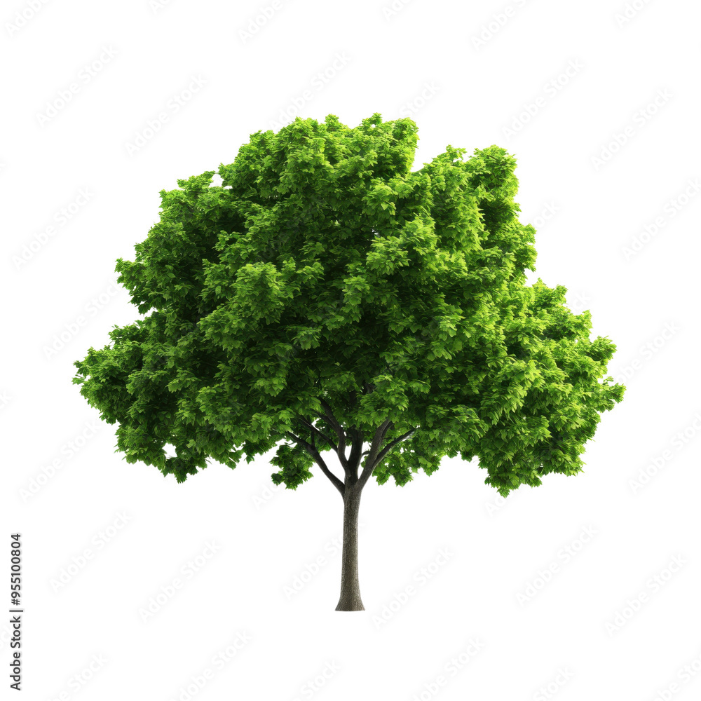 A lush green tree displaying vibrant leaves, perfect for nature-themed designs and eco-friendly projects. A lush green tree displaying vibrant leaves, perfect for nature-themed designs and eco-friendly projects.
