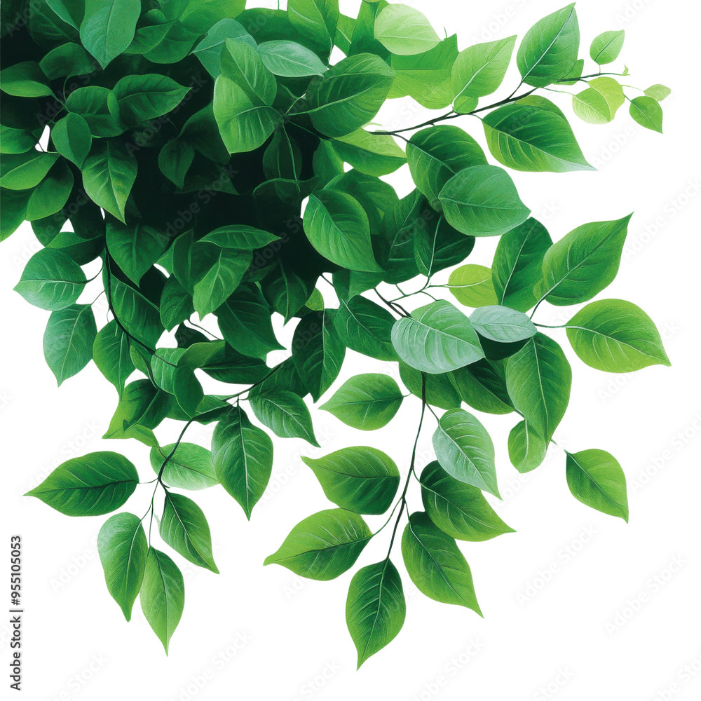 A vibrant display of green leaves showcasing nature's beauty, perfect for backgrounds and designs. A vibrant display of green leaves showcasing nature's beauty, perfect for backgrounds and designs.