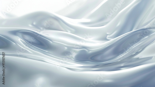texture silk, milky wave design