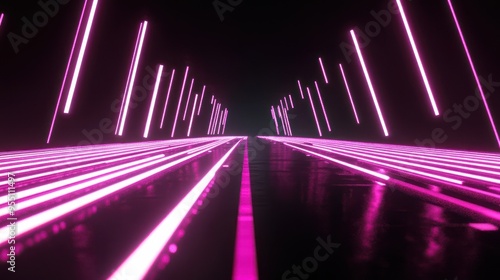 Abstract Neon Lights