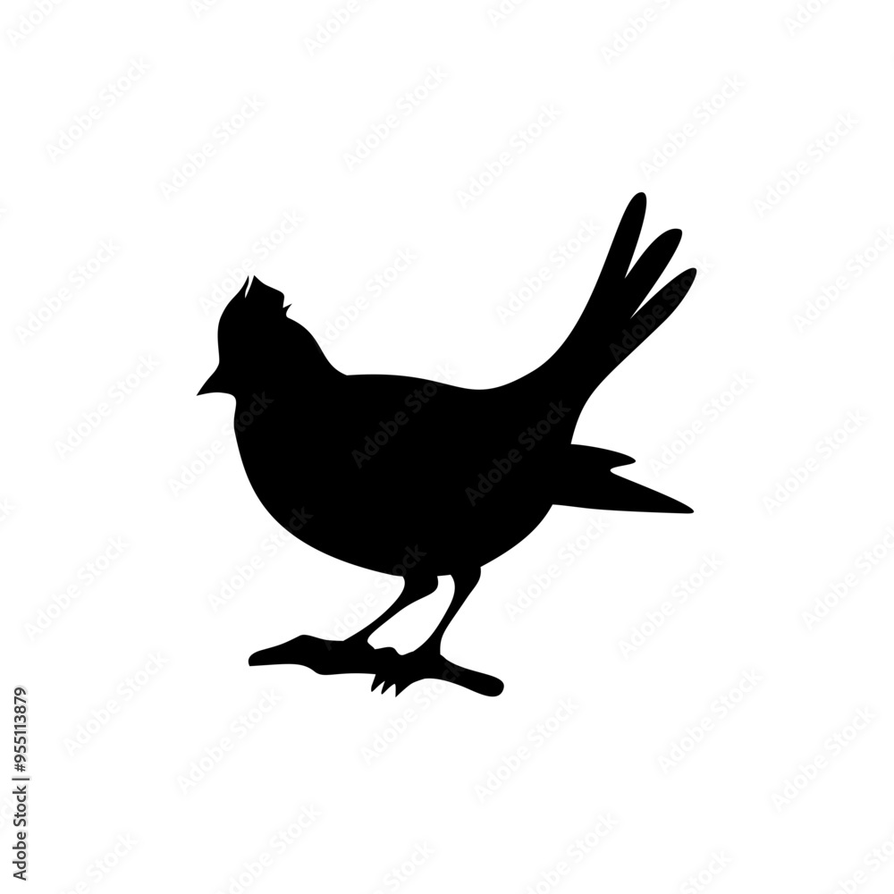 Bird silhouette vector art design Bird silhouette vector art design
