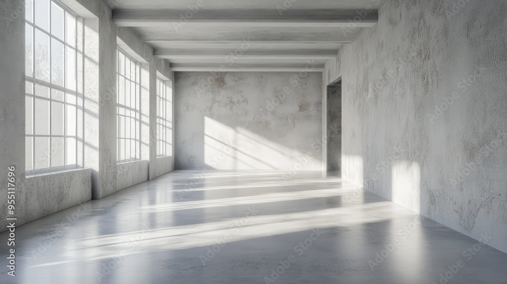 empty room with a window empty room with a window