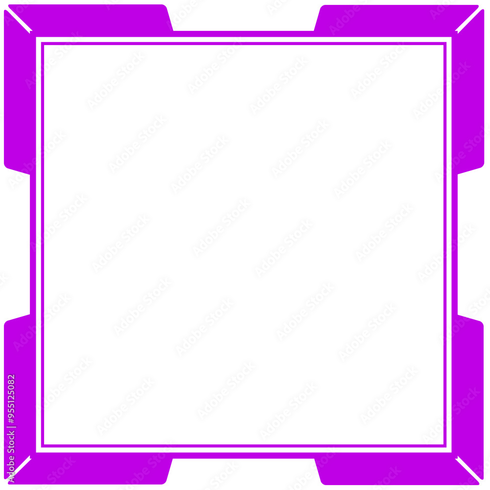 line square frame and corner design line square frame and corner design