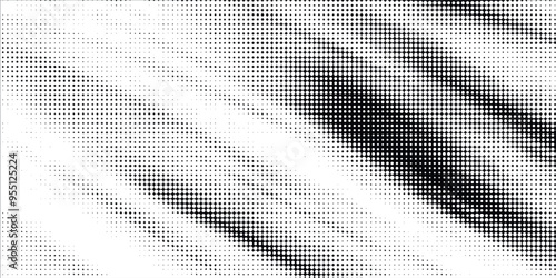 Background with monochrome dot texture. Polka dot pattern template. Background with black dots - stock vector dots basic background dots