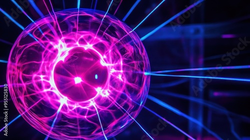 Plasma Ball Close Up