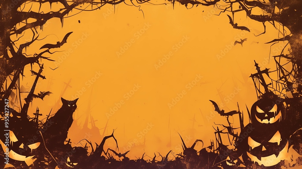 ハロウィンの背景画像 ハロウィンの背景画像