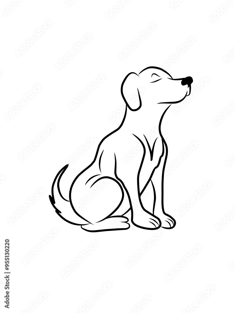 Dog Doodle Line Dog Doodle Line