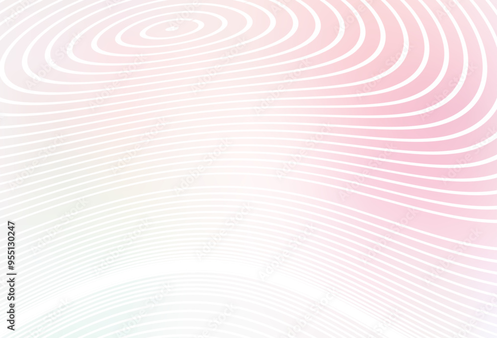 Light Pink, Yellow vector template with bent lines. Light Pink, Yellow vector template with bent lines.