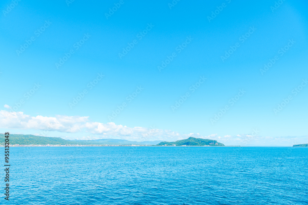 船から見える海の絶景 船から見える海の絶景