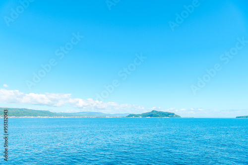 船から見える海の絶景