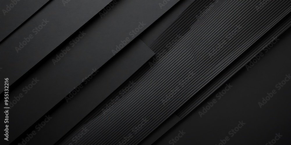 A minimalist design featuring dark, diagonal lines on a black background. A minimalist design featuring dark, diagonal lines on a black background.