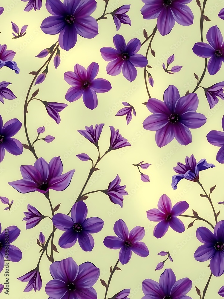 seamless floral background seamless floral background