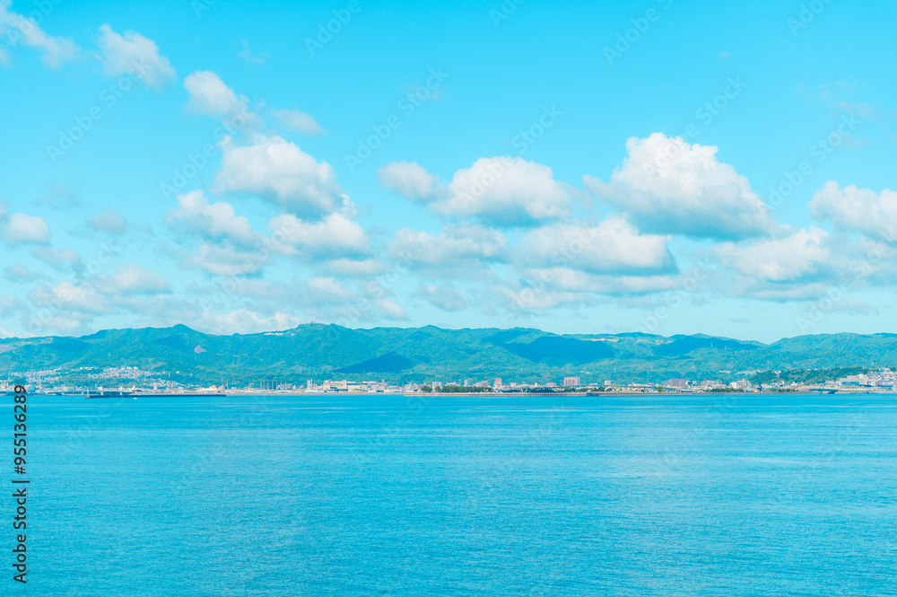 船から見える海の絶景 船から見える海の絶景