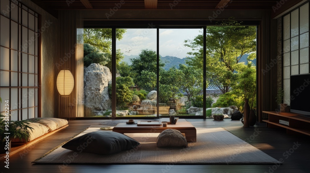 living room with a view living room with a view