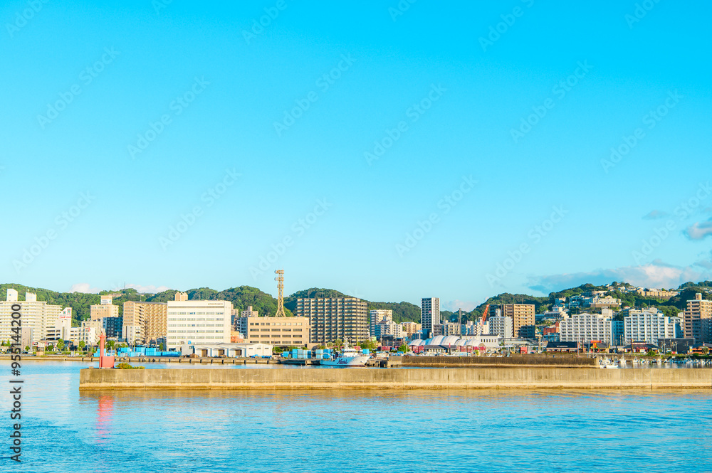 Fototapeta premium 船から見える海の絶景