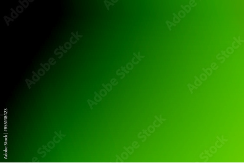 Clean green gradient on colorful background, bright and saturated. Green light black gradient for album cover. Calm photo collages with green gradient.